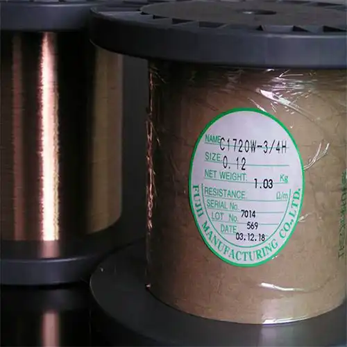 C17200 Beryllium Bronze Spring Wire