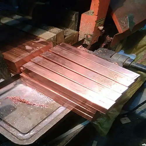 Rhodium Plated C17500 Beryllium Bronze Plate