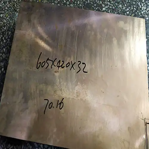 C17300 Silver Plated Beryllium Copper Plate